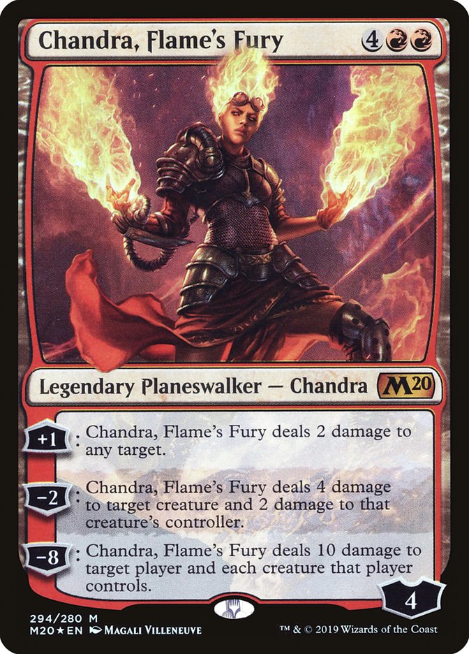 Chandra, Flame's Fury [Core Set 2020] | Fandemonia Ltd