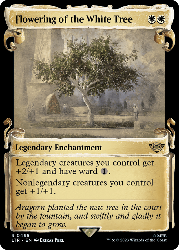 Flowering of the White Tree [The Lord of the Rings: Tales of Middle-Earth Showcase Scrolls] | Fandemonia Ltd