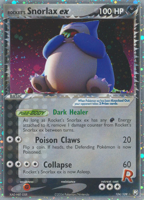 Rocket's Snorlax ex (104/109) [EX: Team Rocket Returns] | Fandemonia Ltd