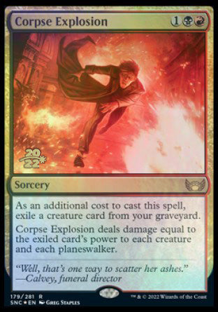 Corpse Explosion [Streets of New Capenna Prerelease Promos] | Fandemonia Ltd