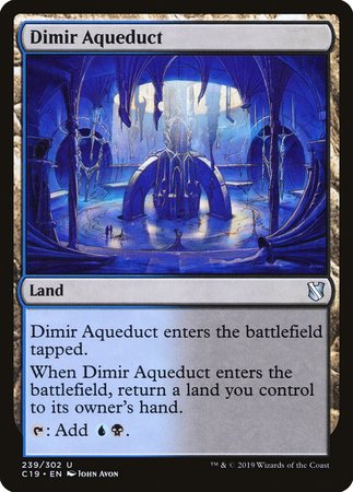 Dimir Aqueduct [Commander 2019] | Fandemonia Ltd