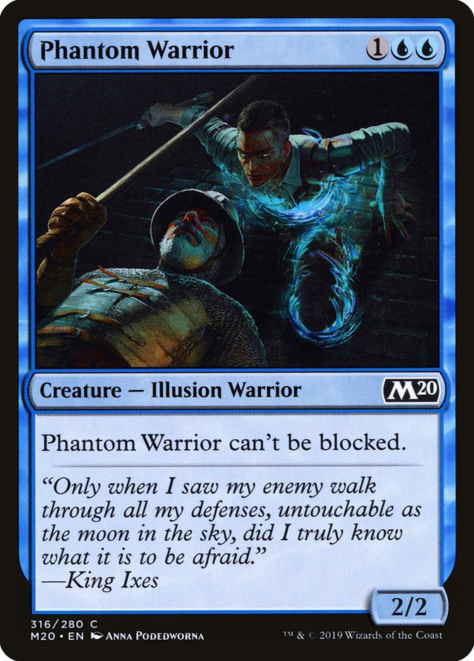 Phantom Warrior [Core Set 2020] | Fandemonia Ltd