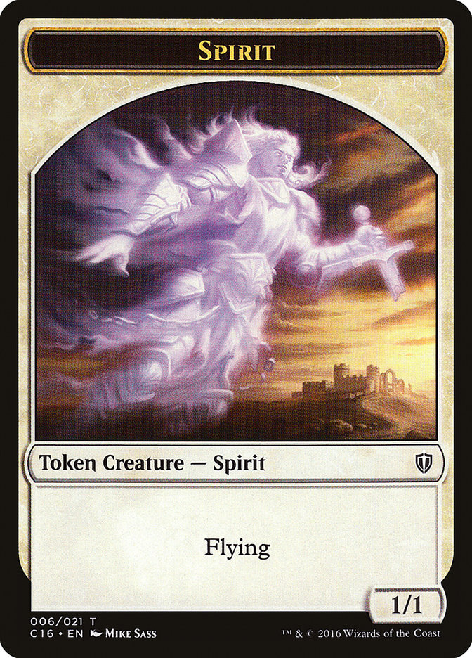 Spirit (006/021) [Commander 2016 Tokens] | Fandemonia Ltd