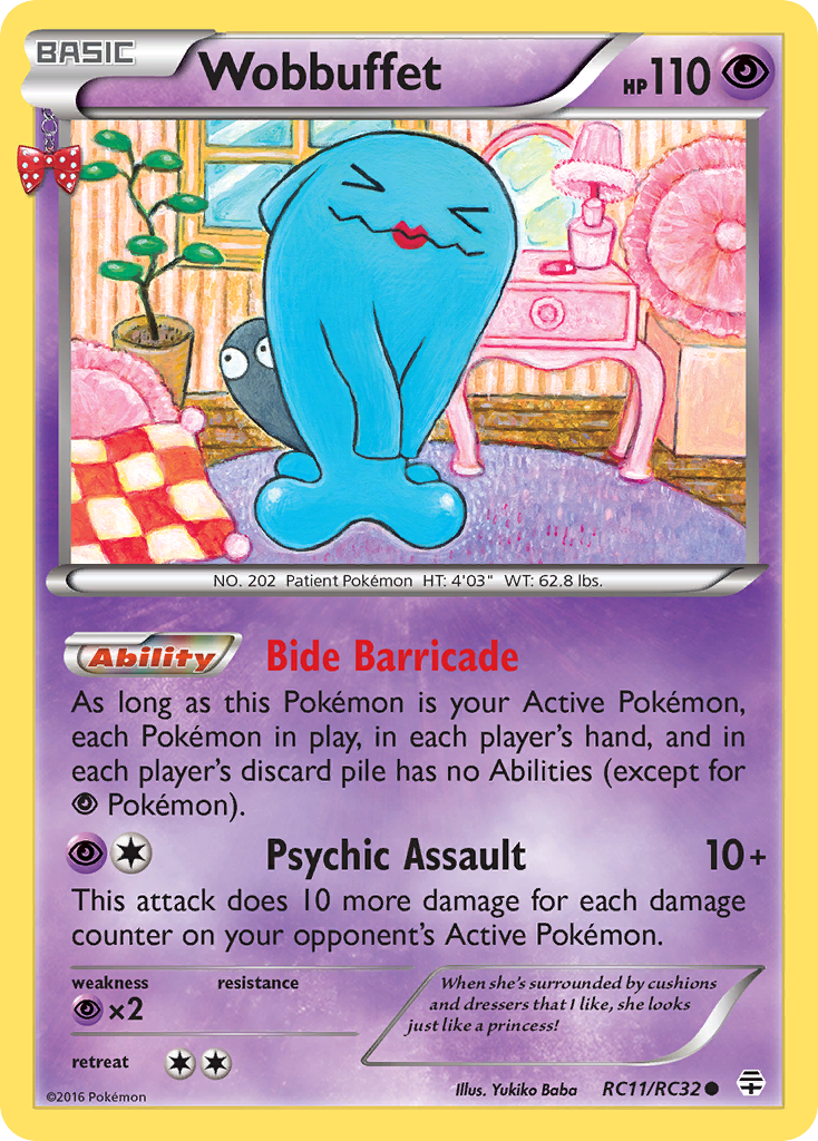 Wobbuffet (RC11/RC32) [XY: Generations] | Fandemonia Ltd