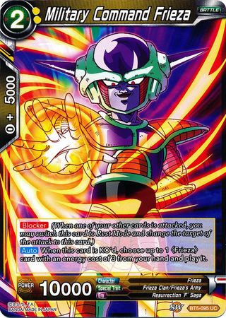 Military Command Frieza (BT5-095) [Miraculous Revival] | Fandemonia Ltd