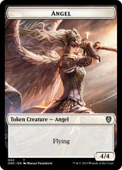 Soldier (007) // Angel Double-Sided Token [Phyrexia: All Will Be One Commander Tokens] | Fandemonia Ltd