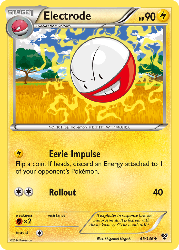 Electrode (45/146) [XY: Base Set] | Fandemonia Ltd