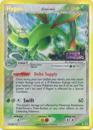 Flygon (7/110) (Delta Species) (Stamped) [EX: Holon Phantoms] | Fandemonia Ltd