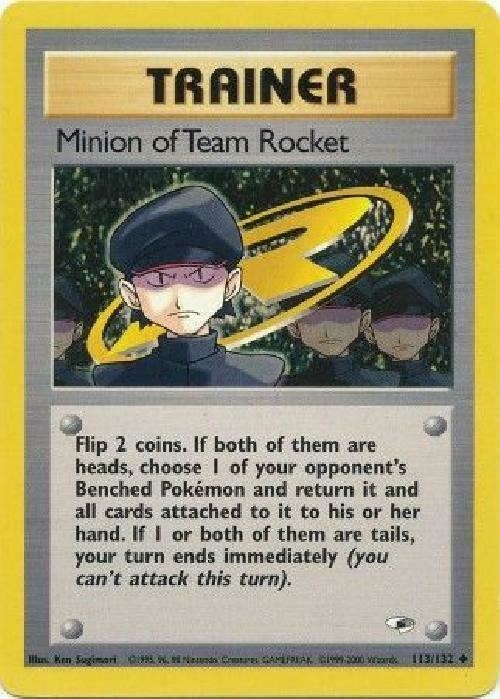 Minion of Team Rocket (113/132) [Gym Heroes Unlimited] | Fandemonia Ltd