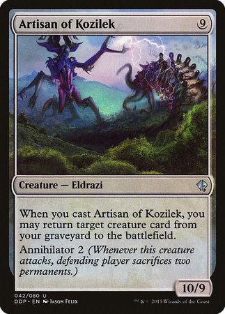 Artisan of Kozilek [Duel Decks: Zendikar vs. Eldrazi] | Fandemonia Ltd