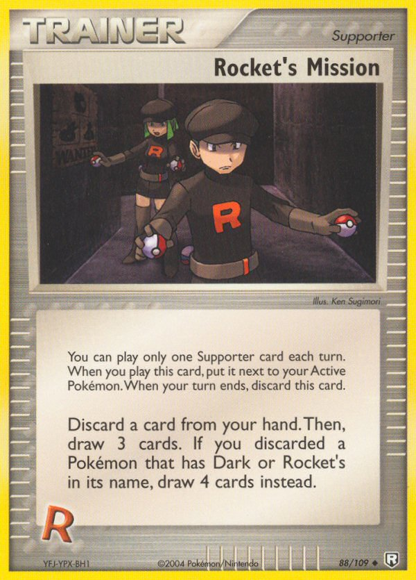 Rocket's Mission (88/109) [EX: Team Rocket Returns] | Fandemonia Ltd