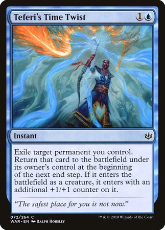 Teferi's Time Twist [War of the Spark] | Fandemonia Ltd