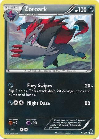 Zoroark (17/30) [Black & White: Trainer Kit - Zoroark] | Fandemonia Ltd