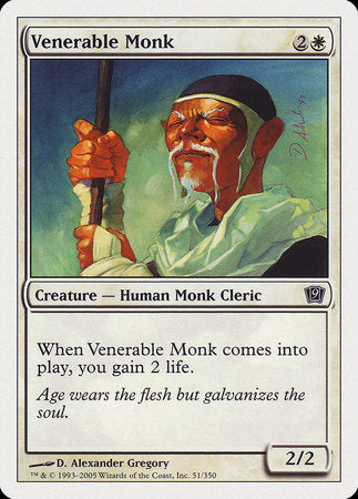 Venerable Monk [Ninth Edition] | Fandemonia Ltd