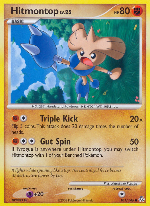 Hitmontop (101/146) [Diamond & Pearl: Legends Awakened] | Fandemonia Ltd