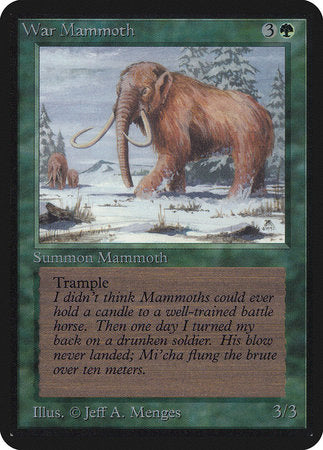 War Mammoth [Limited Edition Alpha] | Fandemonia Ltd