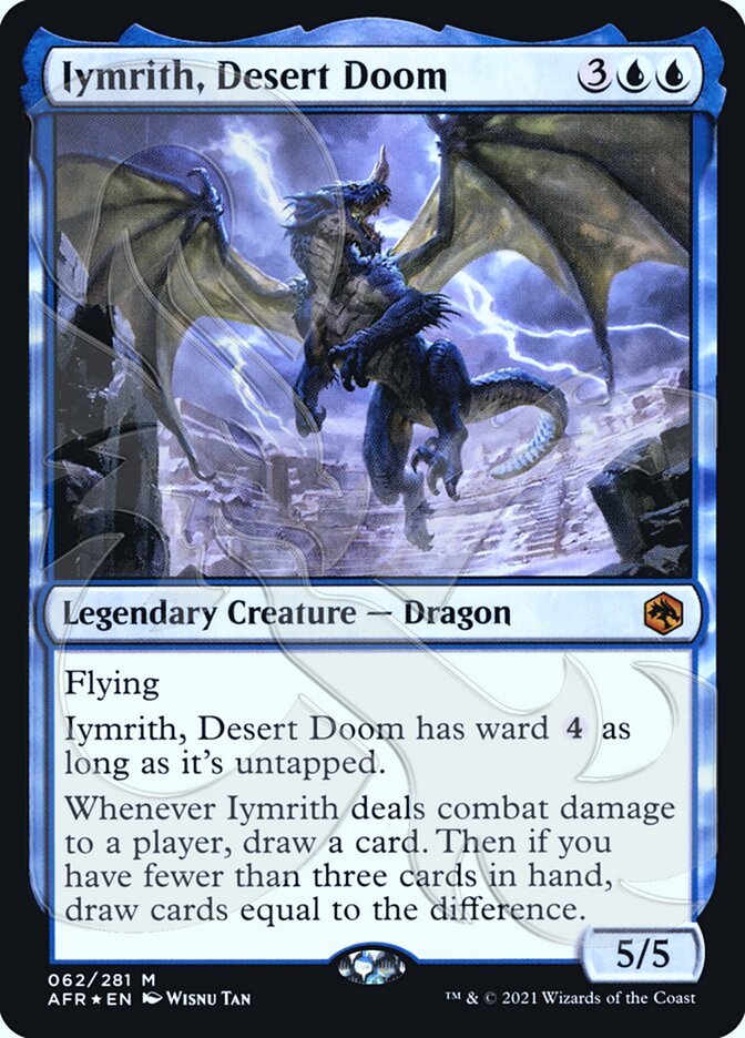 Iymrith, Desert Doom (Ampersand Promo) [Dungeons & Dragons: Adventures in the Forgotten Realms Promos] | Fandemonia Ltd