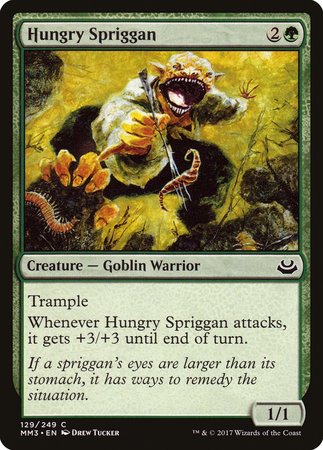 Hungry Spriggan [Modern Masters 2017] | Fandemonia Ltd