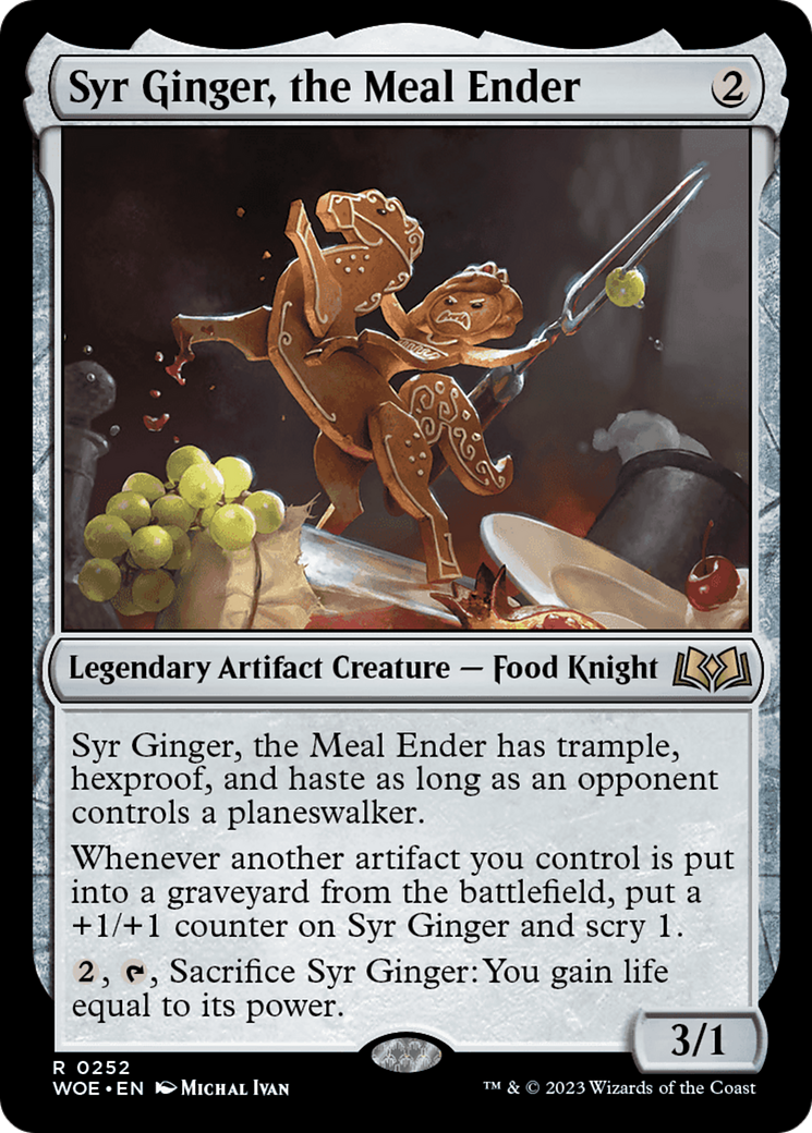 Syr Ginger, the Meal Ender [Wilds of Eldraine] | Fandemonia Ltd