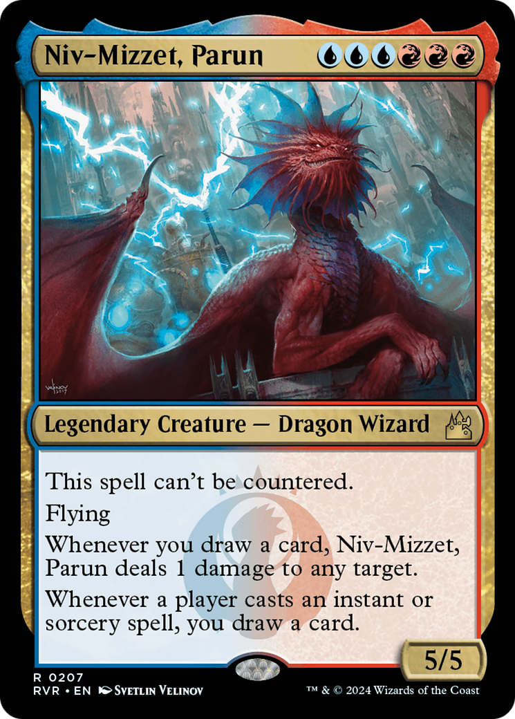 Niv-Mizzet, Parun [Ravnica Remastered] | Fandemonia Ltd