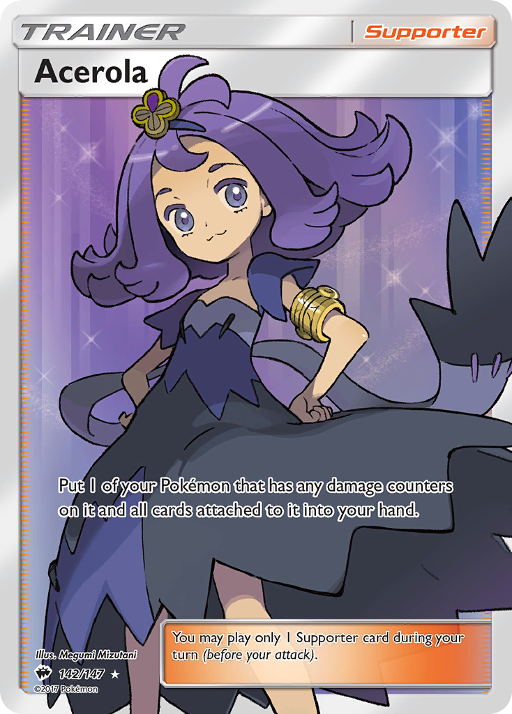 Acerola (142/147) [Sun & Moon: Burning Shadows] | Fandemonia Ltd