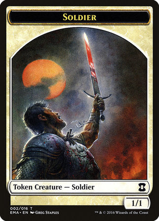 Soldier Token [Eternal Masters Tokens] | Fandemonia Ltd