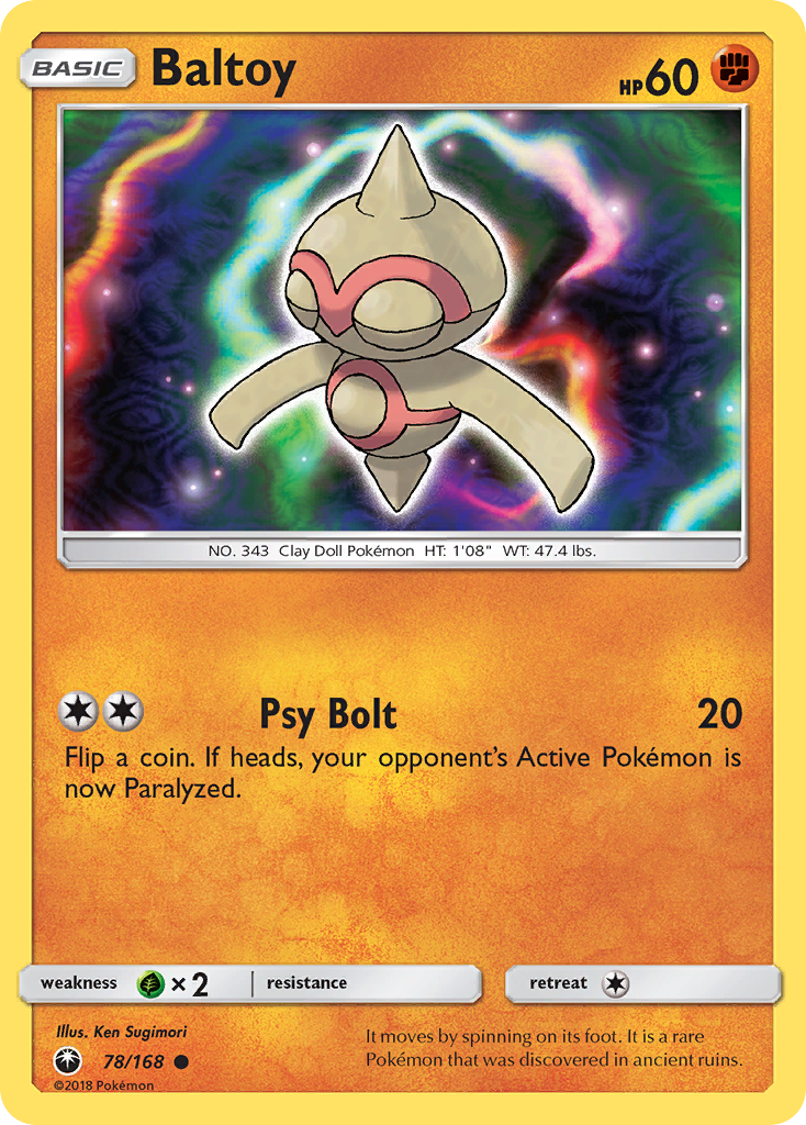 Baltoy (78/168) [Sun & Moon: Celestial Storm] | Fandemonia Ltd