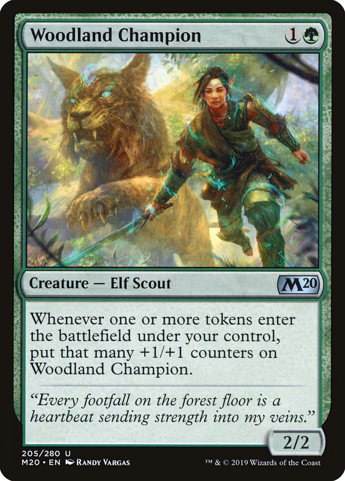 Woodland Champion [Core Set 2020] | Fandemonia Ltd