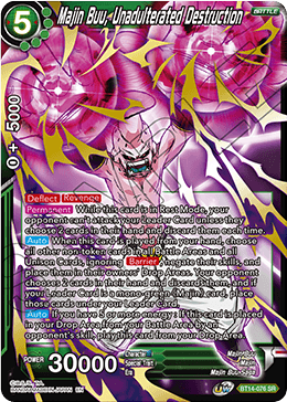 Majin Buu, Unadulterated Destruction (BT14-076) [Cross Spirits] | Fandemonia Ltd