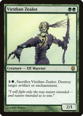 Viridian Zealot [Darksteel] | Fandemonia Ltd