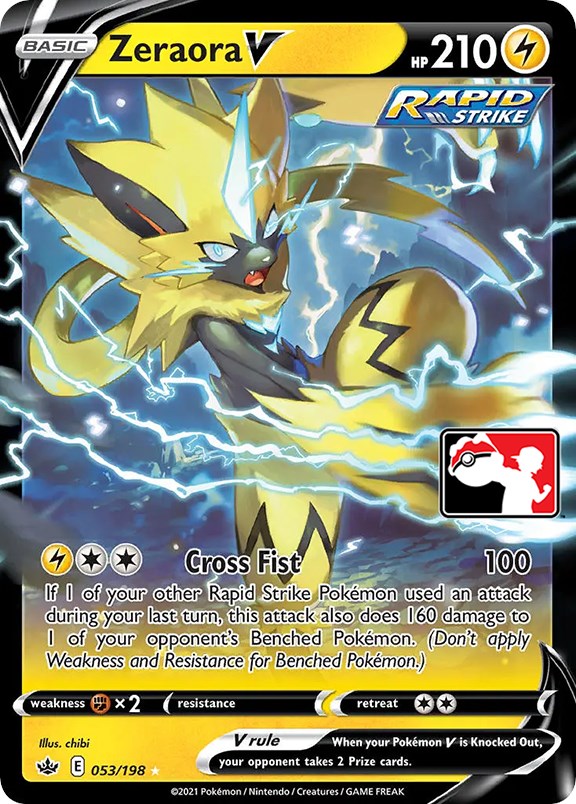 Zeraora V (053/198) [Prize Pack Series One] | Fandemonia Ltd