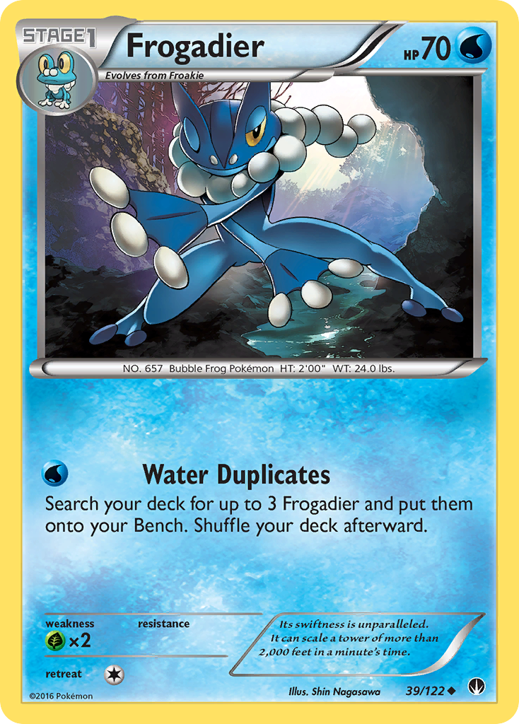 Frogadier (39/122) [XY: BREAKpoint] | Fandemonia Ltd