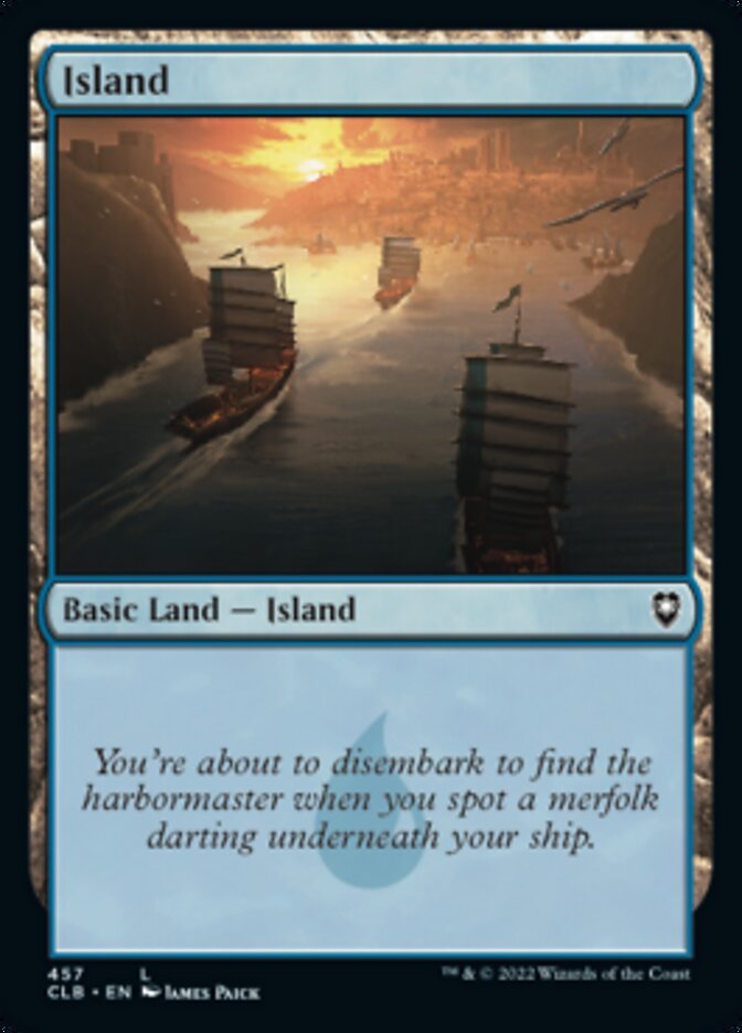 Island (457) [Commander Legends: Battle for Baldur's Gate] | Fandemonia Ltd