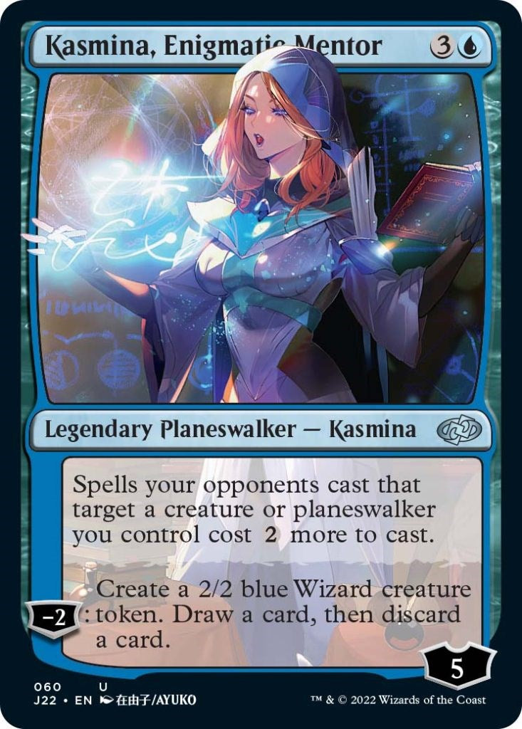 Kasmina, Enigmatic Mentor [Jumpstart 2022] | Fandemonia Ltd