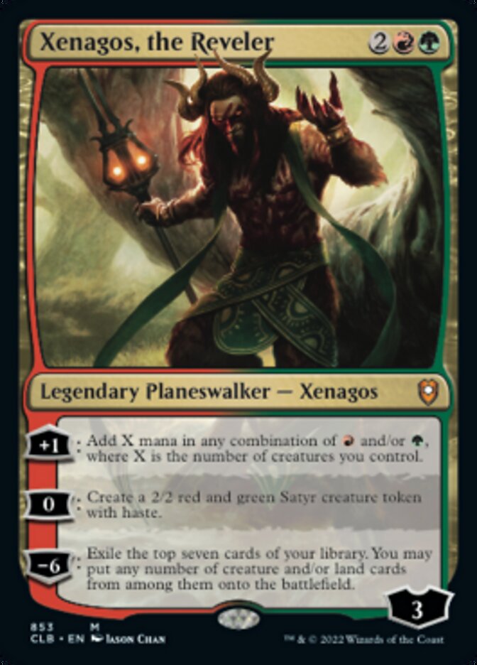 Xenagos, the Reveler [Commander Legends: Battle for Baldur's Gate] | Fandemonia Ltd