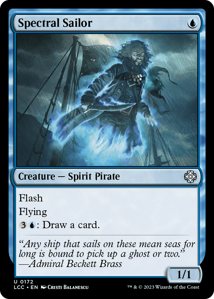 Spectral Sailor [The Lost Caverns of Ixalan Commander] | Fandemonia Ltd