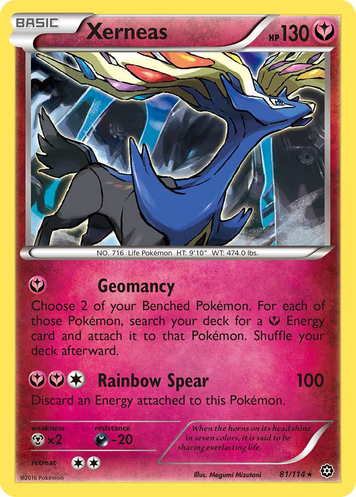 Xerneas (81/114) [XY: Steam Siege] | Fandemonia Ltd