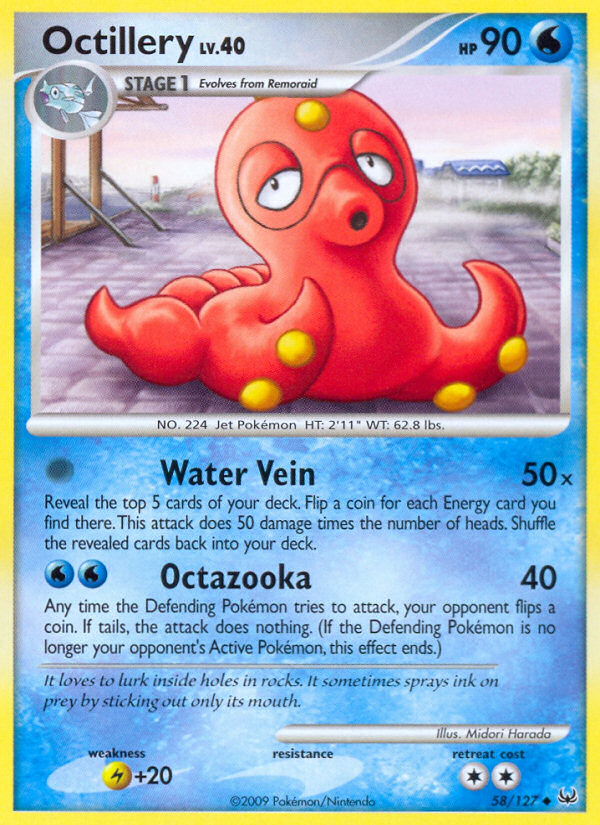 Octillery (58/127) [Platinum: Base Set] | Fandemonia Ltd