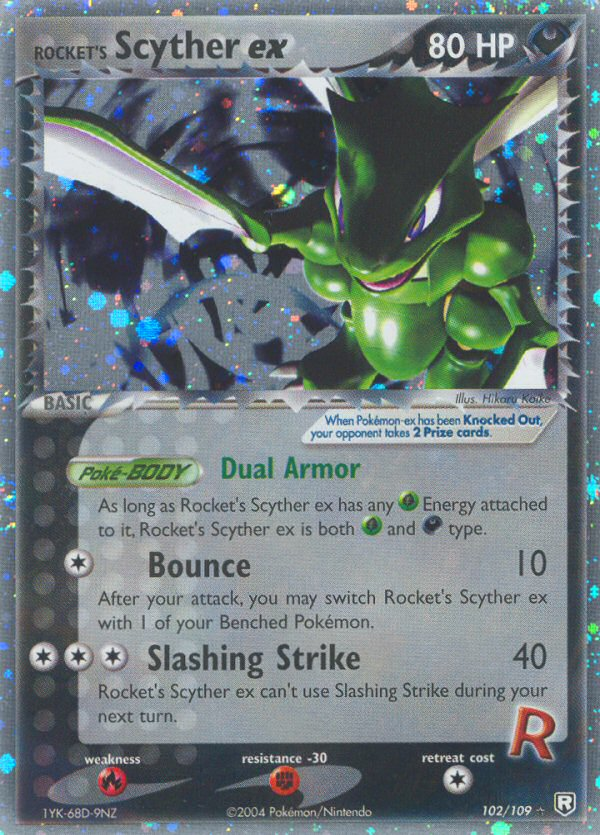 Rocket's Scyther ex (102/109) [EX: Team Rocket Returns] | Fandemonia Ltd