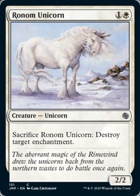 Ronom Unicorn [Jumpstart] | Fandemonia Ltd