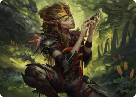 Meria, Scholar of Antiquity Art Card [Dominaria United Art Series] | Fandemonia Ltd