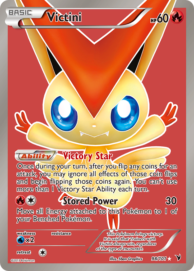 Victini (98/101) [Black & White: Noble Victories] | Fandemonia Ltd