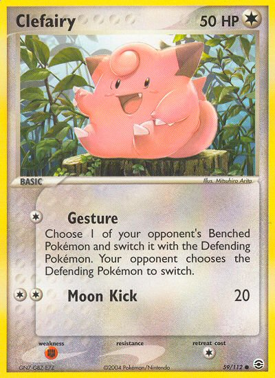 Clefairy (59/112) [EX: FireRed & LeafGreen] | Fandemonia Ltd