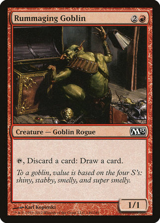 Rummaging Goblin [Magic 2013] | Fandemonia Ltd