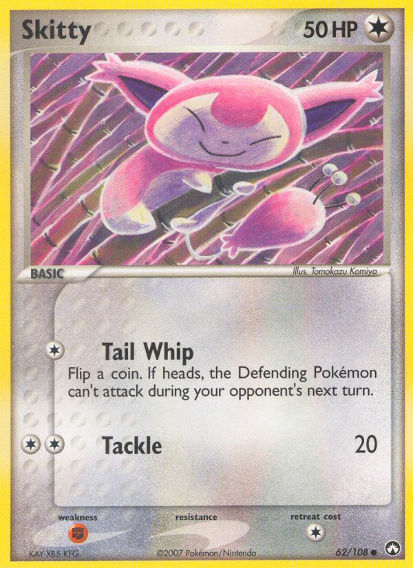 Skitty (62/108) [EX: Power Keepers] | Fandemonia Ltd