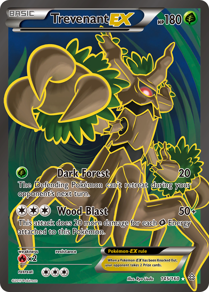 Trevenant EX (145/160) [XY: Primal Clash] | Fandemonia Ltd