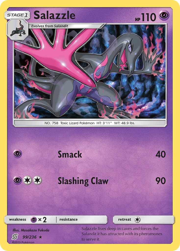 Salazzle (99/236) [Sun & Moon: Unified Minds] | Fandemonia Ltd