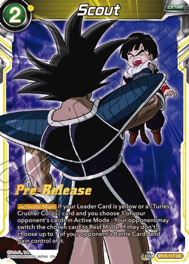 Scout (BT15-117) [Saiyan Showdown Prerelease Promos] | Fandemonia Ltd