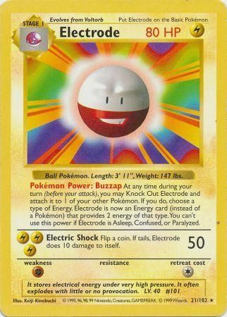 Electrode (21/102) [Base Set Shadowless Unlimited] | Fandemonia Ltd