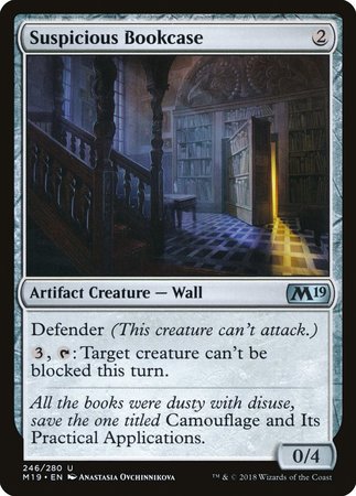 Suspicious Bookcase [Core Set 2019] | Fandemonia Ltd